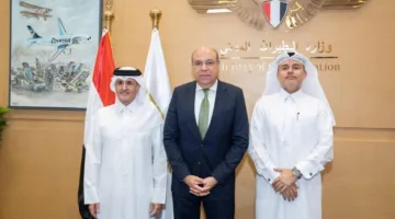 تعزيز التعاون بين مصر وقطر في قطاع الطيران المدني