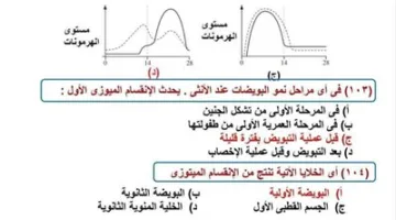 تقدم للامتحان بثقة: أصعب الأسئلة في مادة الأحياء للصفوط العليا للثانوية العامة 2025 مع الحلول.