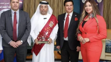 تقدير عربي لمدير الإعلام بنادي دبي لسباقات الهجن