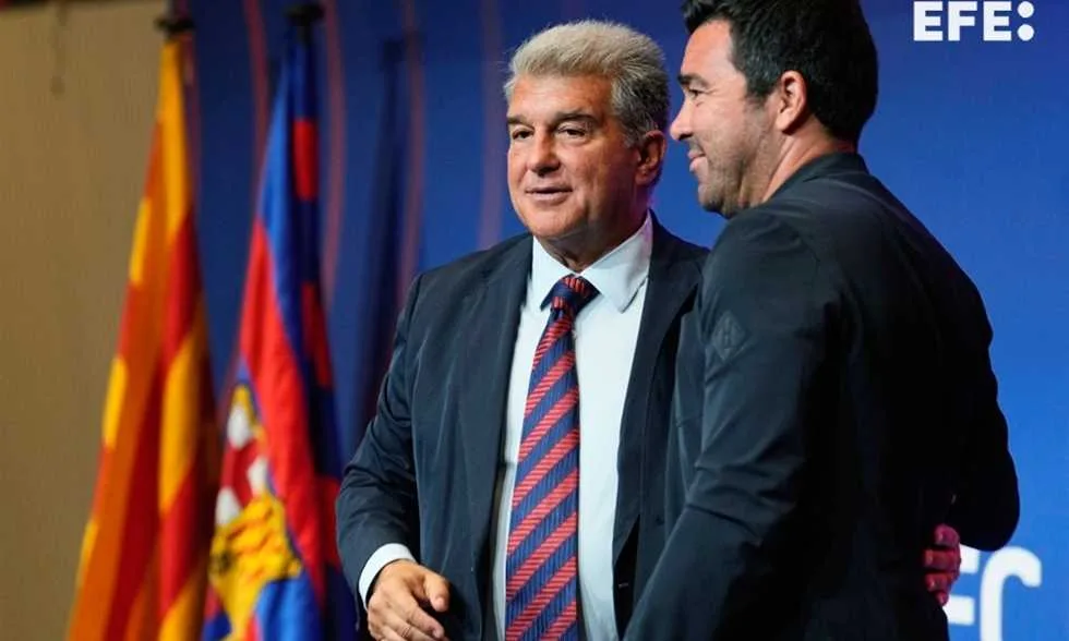 تقرير: برشلونة يتلقى إشعاراً من رابطة الدوري الإسباني بشأن حالة الفريق في سوق الانتقالات تقرير: برشلونة يتلقى إشعاراً من رابطة الدوري الإسباني بشأن حالة الفريق في سوق الانتقالات