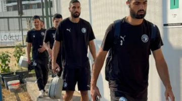 تكوين بيراميدز في مباراة ضد تراكتور الإيراني
