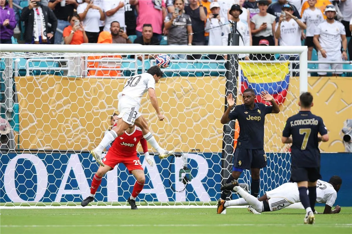تمريرة أرنولد.. جونزالو جارسيا يحقق الهدف الأول لريال مدريد ضد يوفنتوس