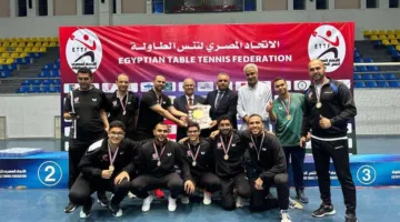 تنس طاولة: بتروجت يتوج بلقب دوري الرجال بفوزه على الأهلي وإنبي