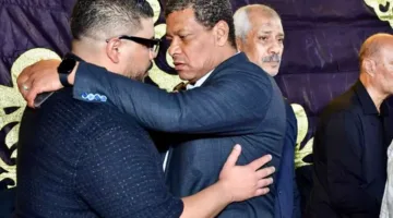 توافد رئيس الإسماعيلي وعلاء وجلال على مراسم عزاء الفقيد ميمي عبد الرازق (صور)