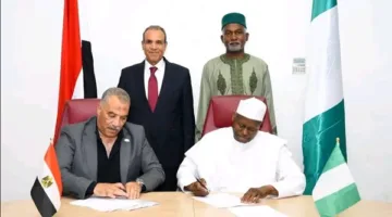 توقيع اتفاقية تعاون بين مصر ونيجيريا لتعزيز التعاون في إدارة المشاريع الزراعية والبنية التحتية.