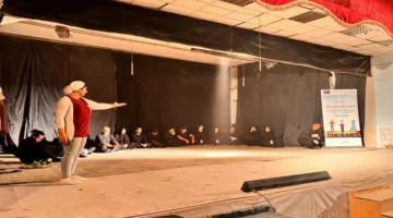 ثقافة الفيوم تُطلق المسرح الكبير بعرض مسرحي “ليه لأ”