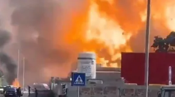 إصابة 8 ضباط شرطة ورجال إطفاء إيطاليين نتيجة انفجار في محطة بنزين بروما