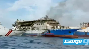 ثلاثة ضحايا ونقل أكثر من 500 شخص بعد حريق عبارة في إندونيسيا