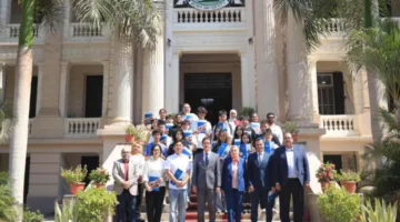 طلاب المدرسة الصيفية في جامعة وسط الصين الزراعية يختتمون زيارتهم لجامعة بنها بعرض إنجازاتهم وتكريم رسمي.
