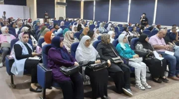جامعة الفيوم تنظم ندوة تحت عنوان “كن إيجابياً.. انطلق وشارك” في كلية التربية النوعية.