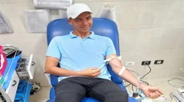 جامعة كفر الشيخ تطلق حملة تبرع بالدم للطلاب