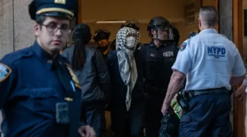 جامعة كولومبيا تتخذ تدابير ضد عشرات الطلاب بسبب تظاهرة داعمة لفلسطين