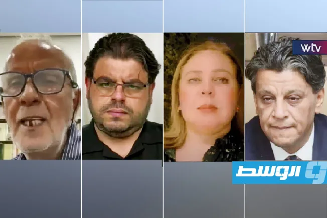 جدل السيادة والتمتع بالإفلات من العقاب في مناقشة «وسط الخبر».. مختصون يتباينون بشأن الاختصاص الجنائي الدولي في ليبيا (فيديو) جدل السيادة والتمتع بالإفلات من العقاب في مناقشة «وسط الخبر».. مختصون يتباينون بشأن الاختصاص الجنائي الدولي في ليبيا (فيديو)