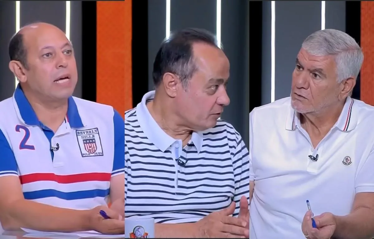 جدل محتدم على الهواء: إكرامي الشحات يتفاعل بقوة بعد إشارة طارق يحيى وأحمد سليمان حول عرقلة صفقة جديدة للزمالك بواسطة الخطيب جدل محتدم على الهواء: إكرامي الشحات يتفاعل بقوة بعد إشارة طارق يحيى وأحمد سليمان حول عرقلة صفقة جديدة للزمالك بواسطة الخطيب