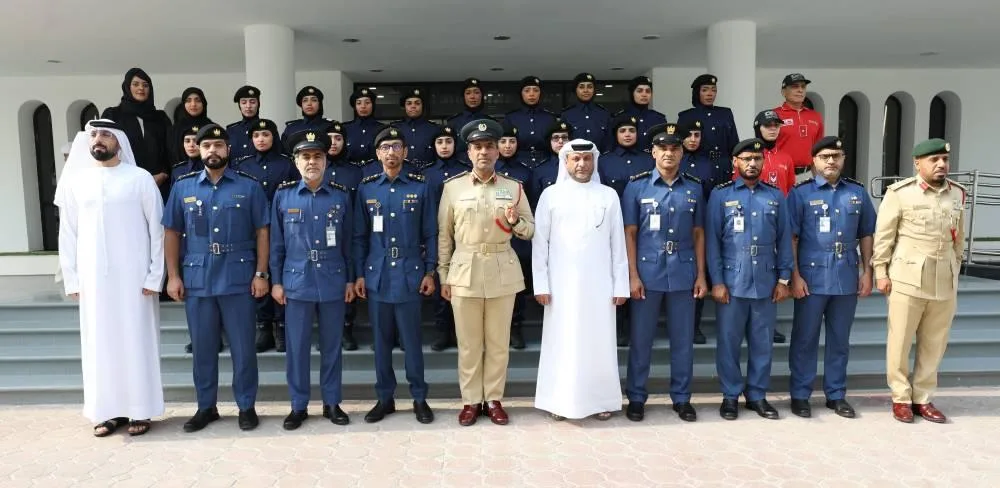 جمارك دبي تحتفل بالدفعة الثانية من برنامج التدريب الأمني.