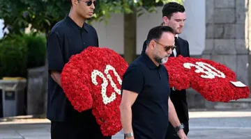 جنازة ديوجو جوتا لاعب ليفربول في البرتغال بحضور ثنائي الهلال ونجوم من ليفربول (صور)