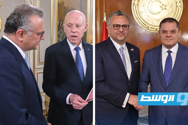 «جون أفريك» تبرز تفاصيل زيارة بولس إلى بنغازي وطرابلس وباريس وردود أفعاله تجاه قيس سعيد.
