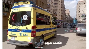 حادث تصادم بين تروسيكل وسيارة سوزوكي على طريق العدوة الزراعي بالفيوم يسفر عن حالتين وفاة و3 إصابات