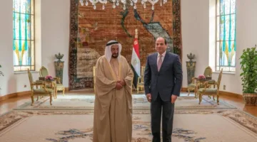 حاكم الشارقة يهنئ رئيس مصر بمناسبة ذكرى ثورة 23 يوليو