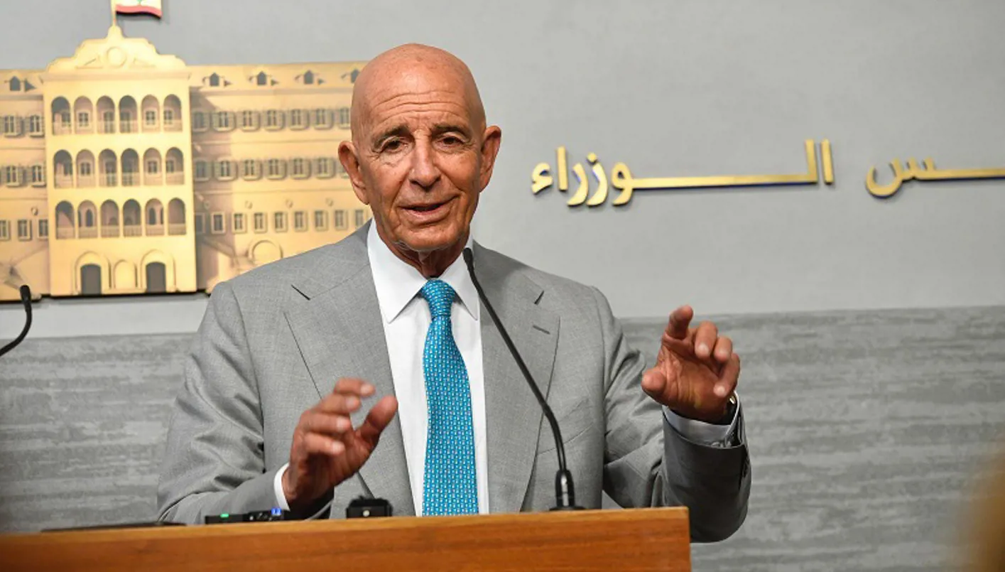 “حان الوقت لتحقيق السلام”… براك: واشنطن لا تفرض شروطًا على لبنان بل تقدم أفكارًا لتعزيز الأمان والازدهار. “حان الوقت لتحقيق السلام”… براك: واشنطن لا تفرض شروطًا على لبنان بل تقدم أفكارًا لتعزيز الأمان والازدهار.