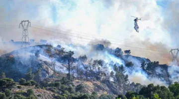 حرائق في جنوب فرنسا وإقليم كتالونيا الإسباني تؤدي إلى إجلاء الآلاف وتعطل حركة الطيران