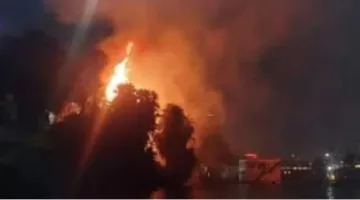نشوب حريق في مطعم بمنطقة الإشارة في مدينة قنا والجهات المختصة تسيطر عليه