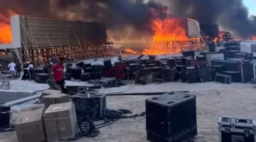 حريق في الساحل الشمالي: حفلة تكنو تتحول إلى كابوس دون وقوع إصابات
