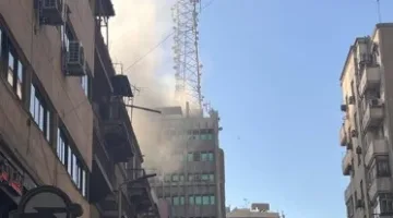 حريق في سنترال رمسيس.. إصابة 5 أشخاص وعمليات مكثفة لإخماد النيران