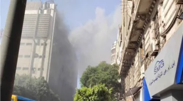 حريق في مبنى سنترال رمسيس بالقاهرة يؤثر على خدمات الاتصالات