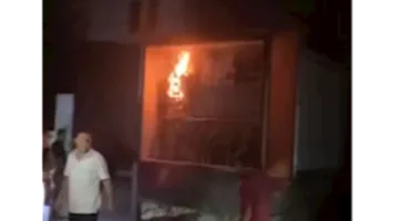 حريق في محطة كهربائية يؤدي إلى انقطاع الكهرباء عن قرية بردين في الشرقية
