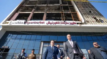 حريق في مركز تجاري بالعراق… القبض على 6 مسؤولين