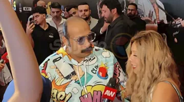 حسن الرداد ومحمد ثروت في العرض الأول لفيلم “روكي الغلابة”