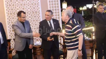 حسن حمدي ومحمود معروف يحضران مراسم عزاء عمة النائب محمد الجارحي