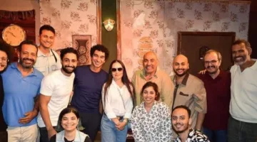 حضور مميز ومؤثر لشريهان في مسرح السلام لحضور عرض “يمين في أول شمال”