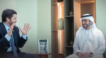 حمدان بن مبارك يستكشف فرص التعاون الرياضي مع كولومبيا