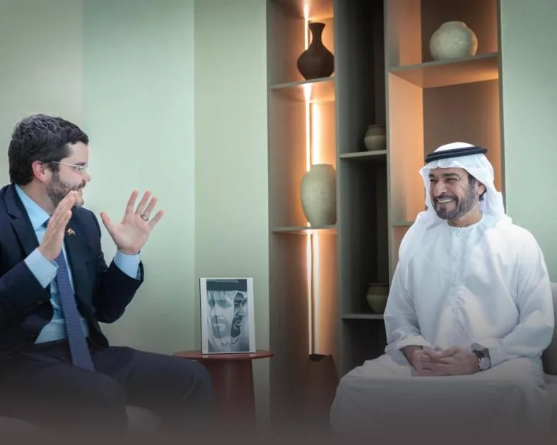حمدان بن مبارك يستكشف فرص التعاون الرياضي مع كولومبيا حمدان بن مبارك يستكشف فرص التعاون الرياضي مع كولومبيا