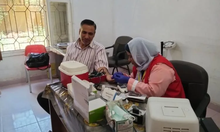 حملة “100 يوم لصحة أفضل” تقدم 15 مليون و616 ألف خدمة طبية مجانية خلال 11 يوماً حملة “100 يوم لصحة أفضل” تقدم 15 مليون و616 ألف خدمة طبية مجانية خلال 11 يوماً