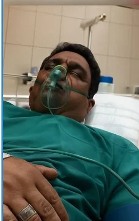 حول جسده إلى حاجز لحماية أطفال الحضانة.. مأمور قسم أول أسيوط يواجه النيران وينقذ 95 شخصاً