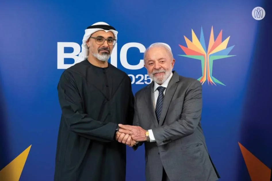 خالد بن محمد بن زايد: علاقات الخمسين عامًا مع البرازيل نتاج قيادة حكيمة خالد بن محمد بن زايد: علاقات الخمسين عامًا مع البرازيل نتاج قيادة حكيمة