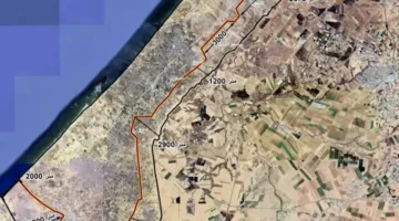 خريطة إعادة التموضع: أسلوب إسرائيلي لتعزيز التهجير القسري في غزة.