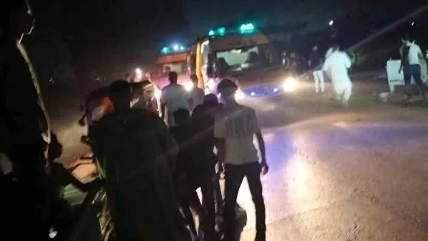 خمسة مصابين نتيجة انقلاب سيارة على طريق القاهرة – الإسكندرية الصحراوي خمسة مصابين نتيجة انقلاب سيارة على طريق القاهرة – الإسكندرية الصحراوي