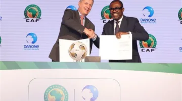 «دانون» تصبح الشريك الرسمي للاتحاد الإفريقي لكرة القدم CAF