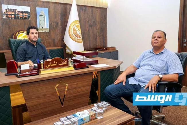 دومة يناقش مع الميهوب قضايا تتعلق بالأمن القومي في ليبيا