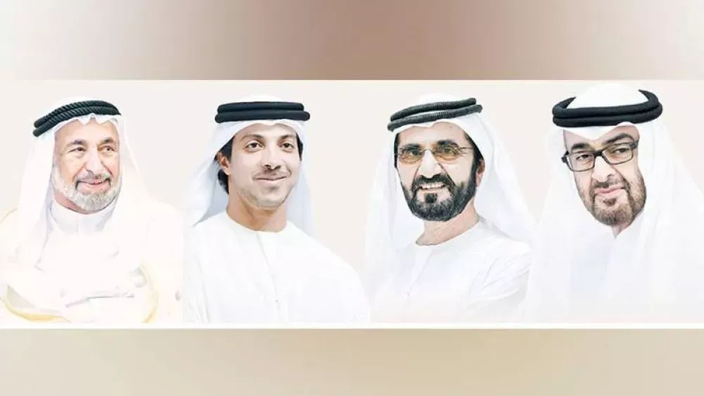 رئيس الدولة ونائباه والسلطان والحكام يقدمون تهانيهم للرئيس المصري بمناسبة ذكرى ثورة 23 يوليو رئيس الدولة ونائباه والسلطان والحكام يقدمون تهانيهم للرئيس المصري بمناسبة ذكرى ثورة 23 يوليو