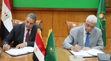 رئيس جامعة المنوفية يبرم اتفاقية تعاون لتعزيز المستشفيات والمراكز الطبية في إطار قطاع الحماية المجتمعية بوزارة الداخلية