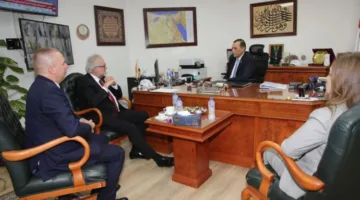 رئيس شركة تنمية الريف المصري الجديد يلتقي بسفير بولندا في القاهرة