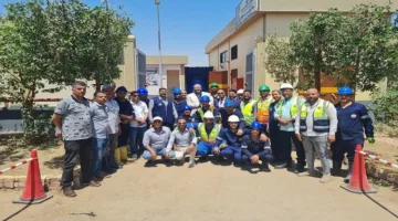 رئيس شركة مياه سوهاج يزور محطات مياه الشرب والصرف الصحي