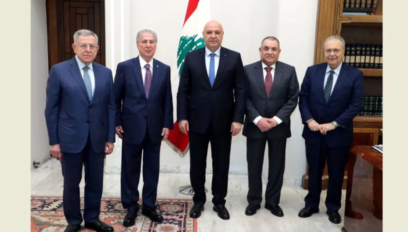 رئيس مجلس العلاقات العربية والدولية من بعبدا: نحن على استعداد لتقديم الدعم رئيس مجلس العلاقات العربية والدولية من بعبدا: نحن على استعداد لتقديم الدعم