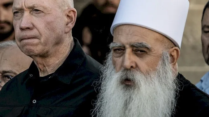 رسالة الشيخ موفق طريف إلى دونالد ترامب بشأن دروز السويداء: تفاصيل جديدة