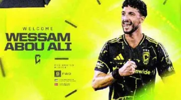 رسمياً.. الأهلي يعلن انتقال وسام أبو علي إلى كولومبوس كرو الأمريكي